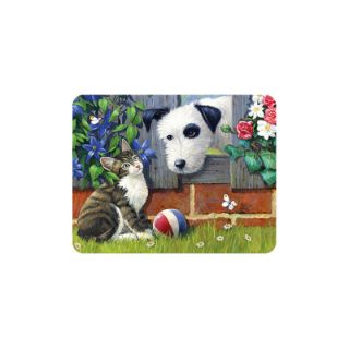 Obrázek z Magnet 3D 7x9cm - kočka se psem a míč (25) 